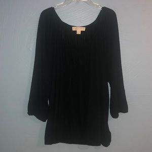 Black MK Blouse